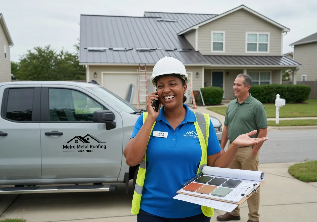 Storm Damage Metal Roof Repair in Adamsville, OH
